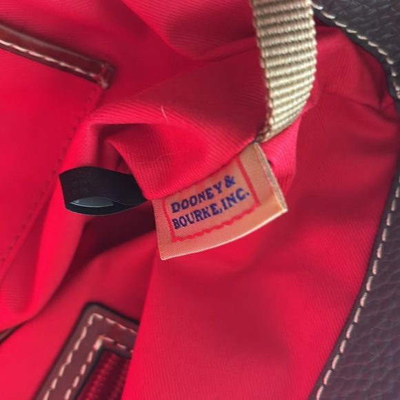 Dooney & Bourke Cooper “Elephant”Pebble Grain Shoulder Hobo Bag - Picture 10 of 10